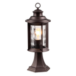 4961/1A NATURE ODL22 733 темно-коричневый/стекло Ландшафтный светильник на столб E27 1*60W IP44 MAVRET