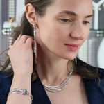 Серьги Fiore Luna ABE30878-03 S