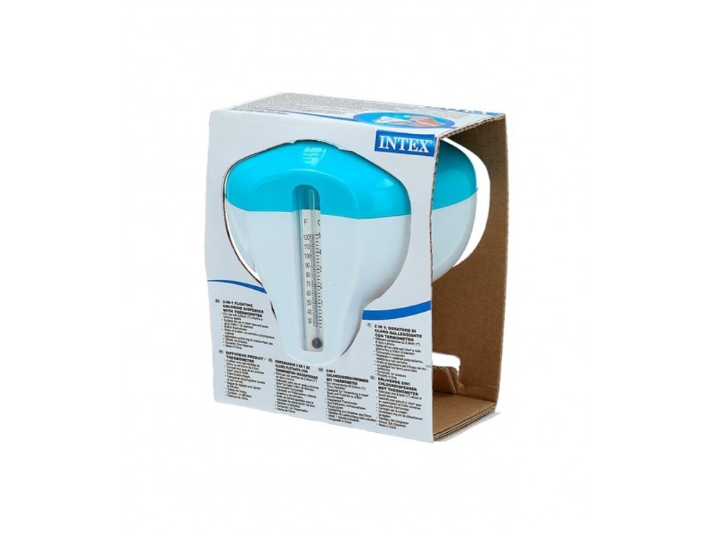 Дозатор плавающий с градусником INTEX 29043