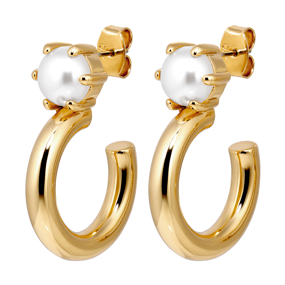 Серьги Dyrberg Kern QUINTE SG WHITE PEARL 480077
