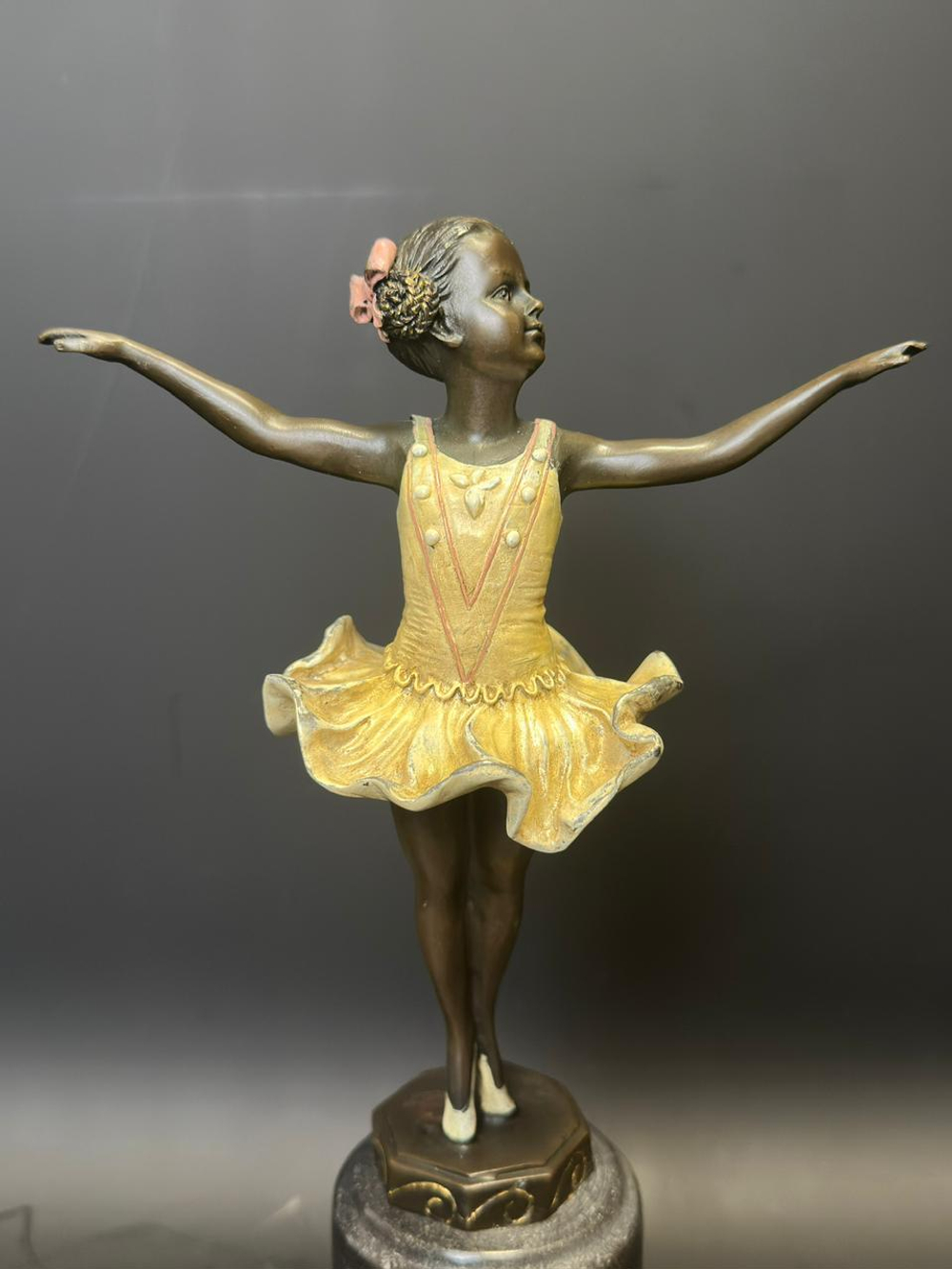 Бронзовая статуэтка «Юная балерина»