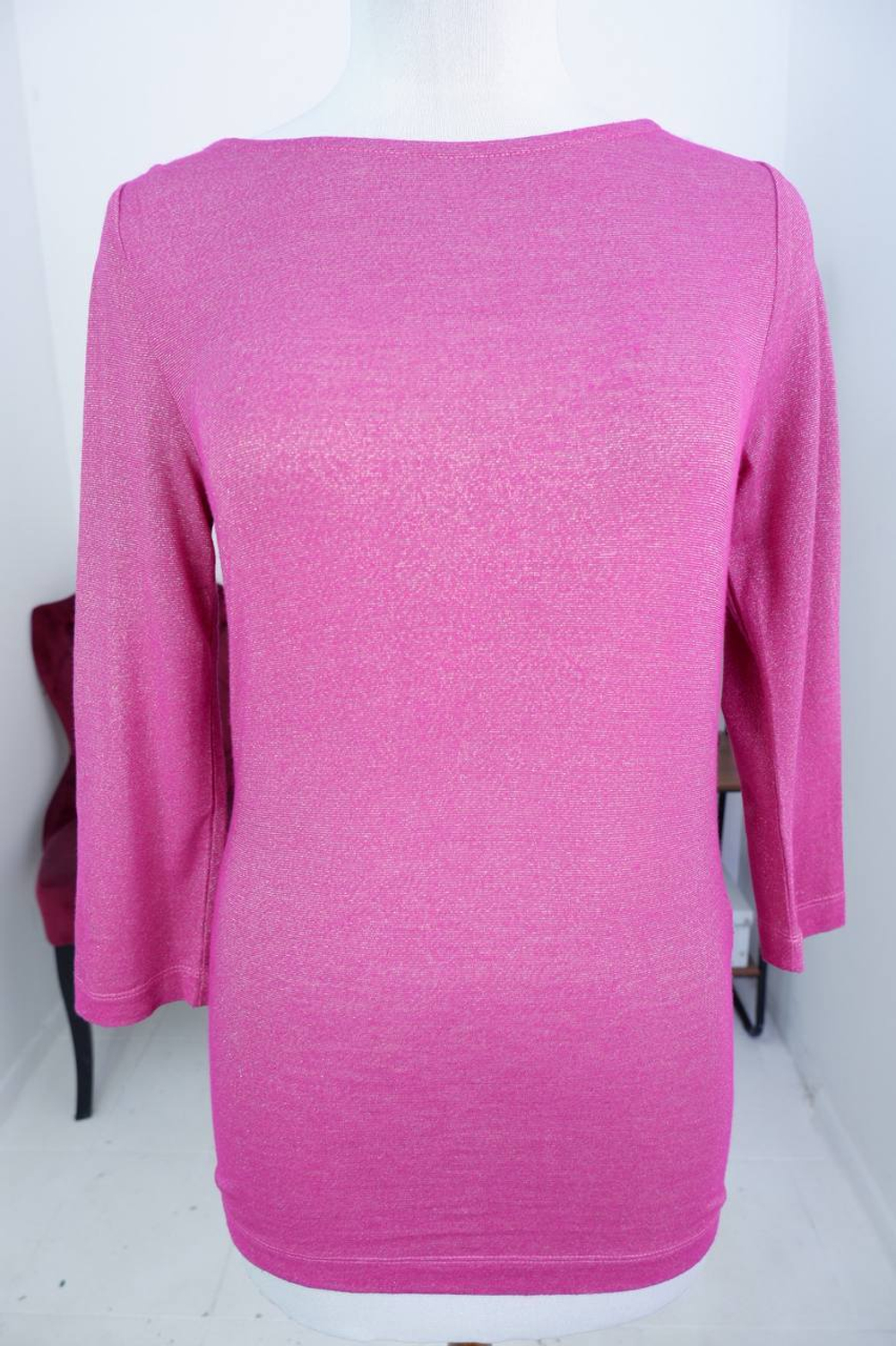 Футболка OSTIN с длинным рукавом и небольшим блеском 44 размер