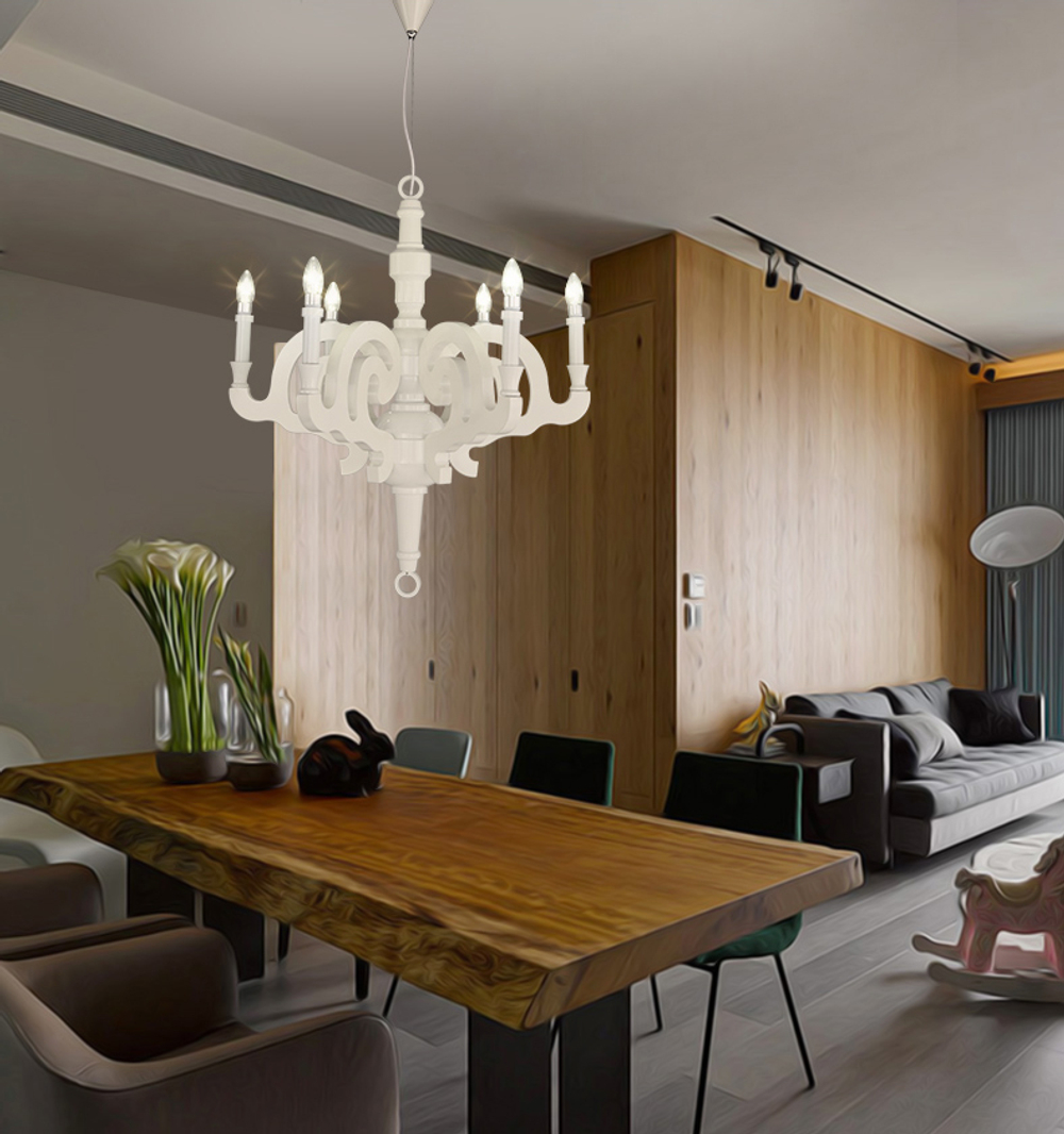 Pendant design lamp  Paper by Moooi (White,  D70)
