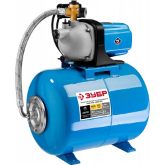 Насосная станция ЗУБР Мастер М3 1200 Вт, бак 50л, напор 46 м. 63 л/мин