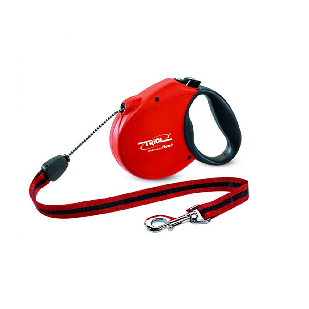 Рулетка Флекси Стандарт трос 5 м 50 кг красная