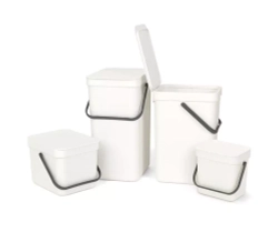 Brabantia - Контейнер для мусора Sort &amp; Go 16л белый / артикул   109942  / GTIN 8710755109942