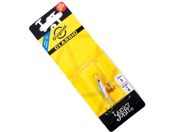 Балансир Lucky John CLASSIC 3 с тр. 30мм/67H блистер