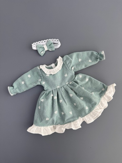 Платье из фланели для куклы Paola Reina 32-34 см