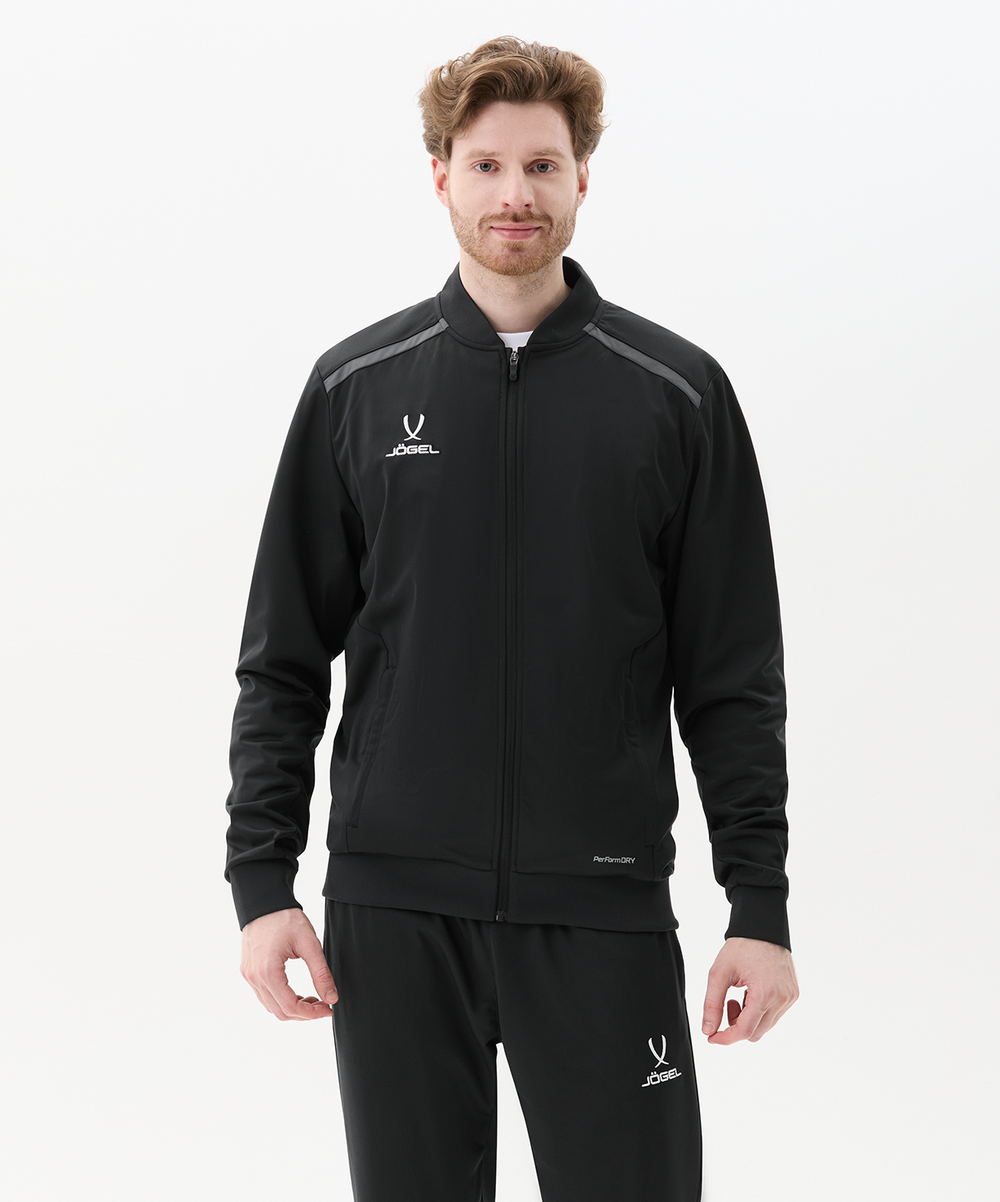 Олимпийка DIVISION PerFormDRY Pre-match Knit Jacket, черный