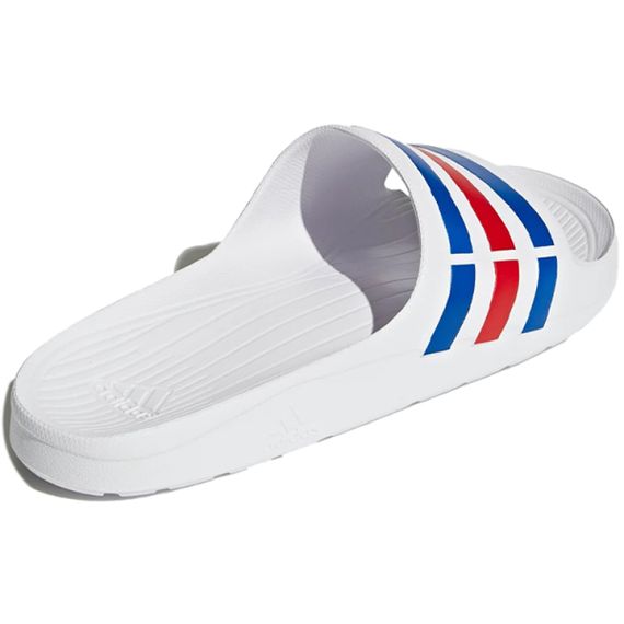 Adidas Duramo Slides 'White Blue Red'