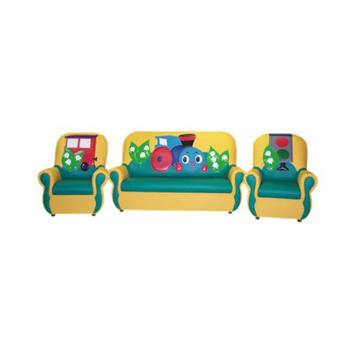 Комплект мягкой игровой мебели «Сказка люкс» Паровозик