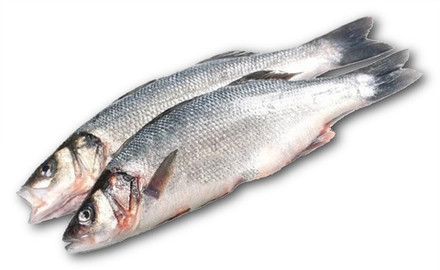 Сибас мороженый неразделанный