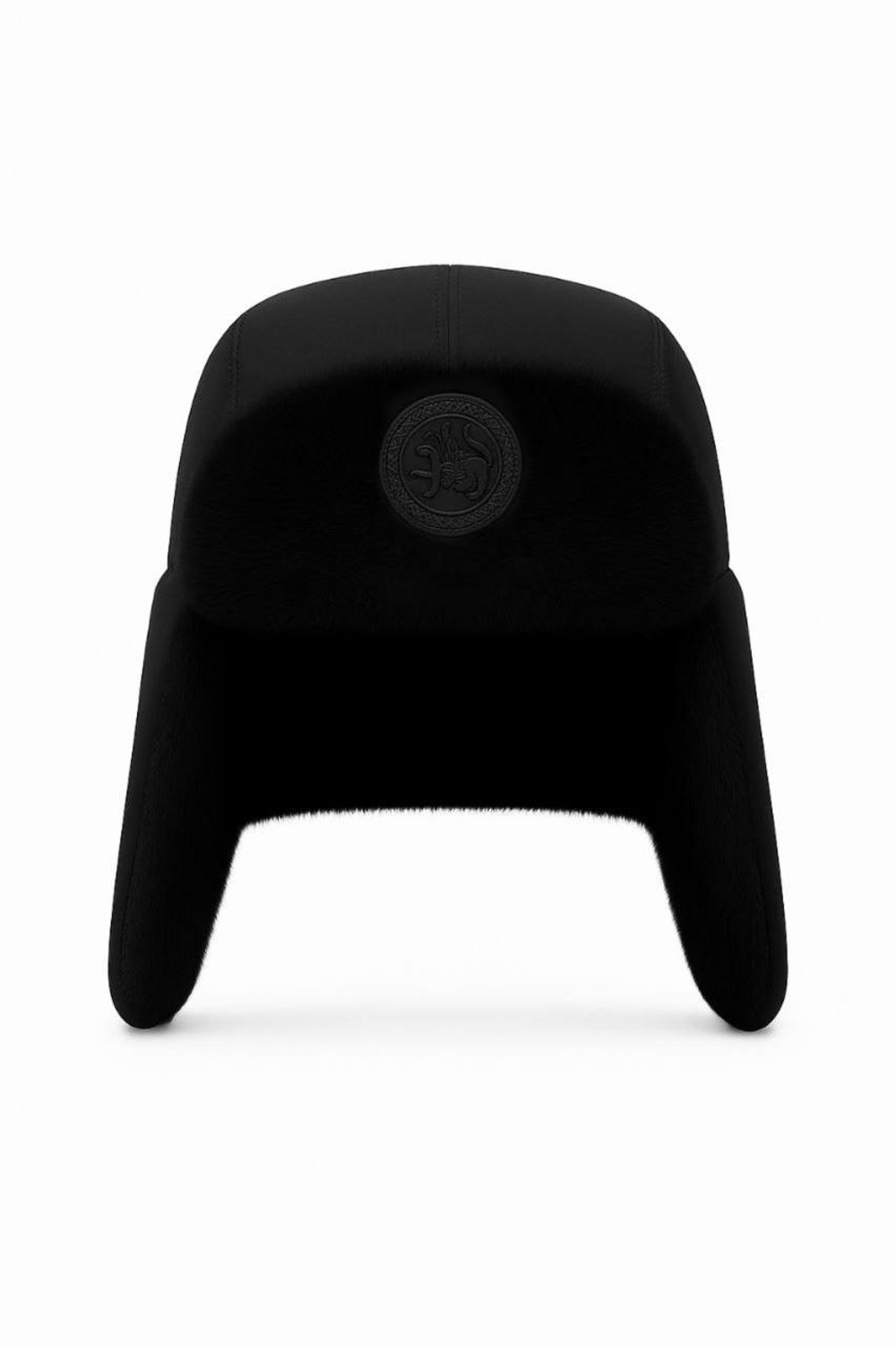 ALGA x Rubin Шапка-ушанка с отделкой из эко-меха