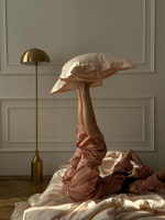 Комплект из тенселя Те Амо | кимоно, брюки, маска для сна, резинка для волос