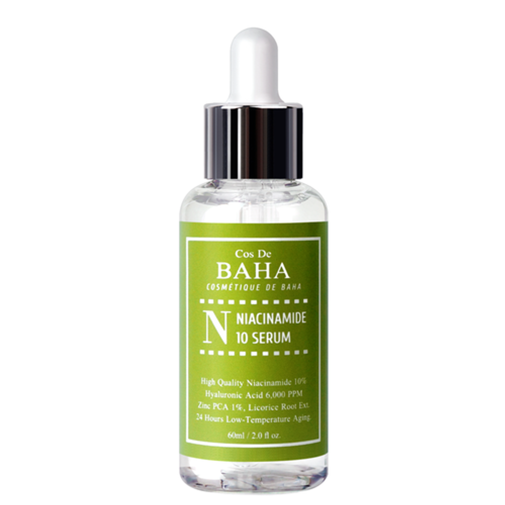 Сыворотка с ниацинамидом 10% Cos De Baha Niacinamide 10 serum, 60 мл