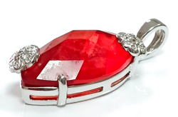 "Эстерелла" - ювелирная подвеска из серебра