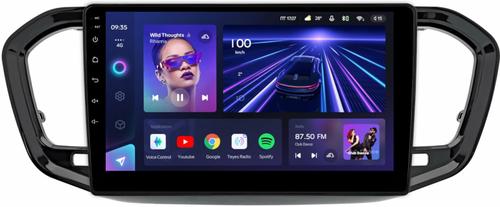 Магнитола для Lada Vesta NG 2023+ (ШГУ, рамка черная глянцевая 9) - Teyes CC3 на Android 10, Быстрая, CarPlay, SIM-слот