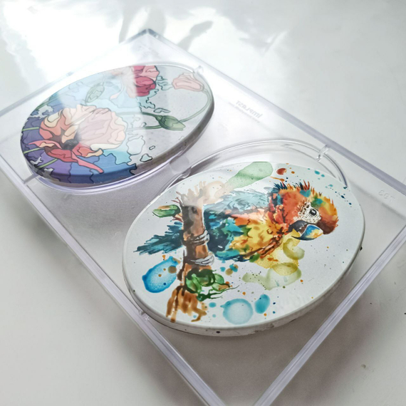 793 | Форма для шоколадных плоских плиток &quot;Для росписи&quot; (275*175 мм)