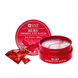 SNP Ruby Firming Eye Patch гидрогелевые патчи с рубиновой пудрой