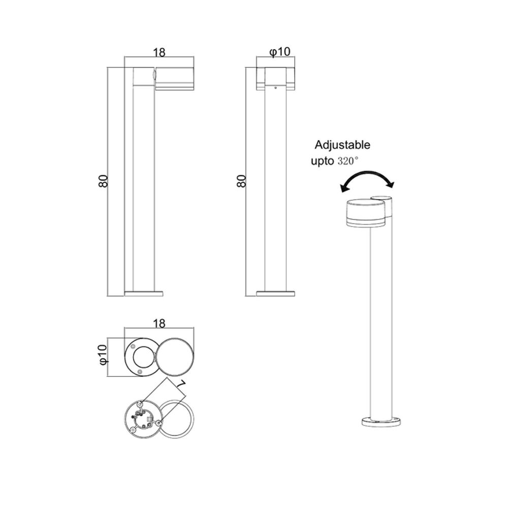 Ландшафтный светильник Arte Lamp