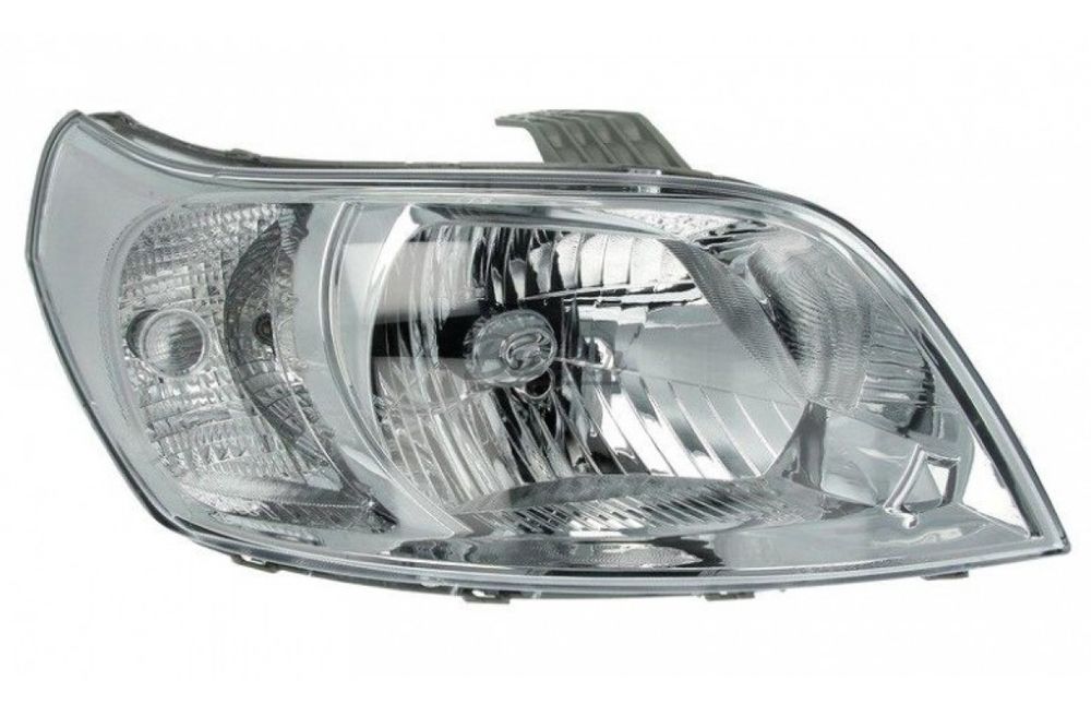Стекло фары ПРАВОЕ для Chevrolet Aveo 1 2008-2011 T250 хэтчбек