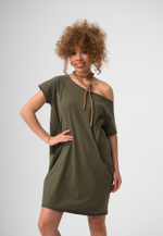 Платье Ребекка Хаки