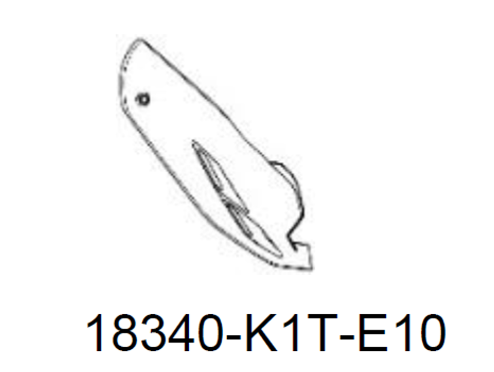 18340-K1T-E10. COVER COMP., PROTECTOR. Fairing CRF300L