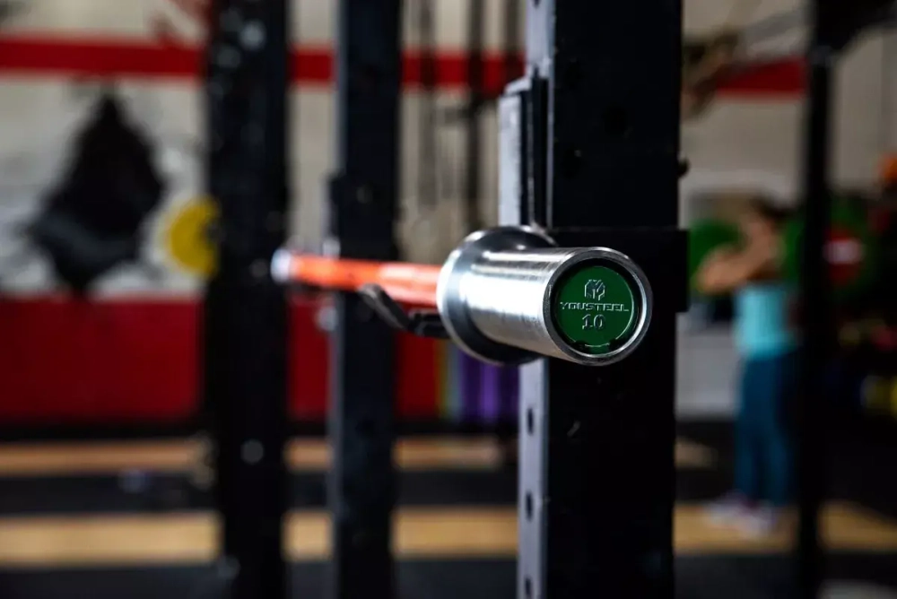 Гриф детский XF-10, ORANGE - CHROME, 10 кг