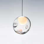 Pendant design lamp  28.1 by Bocci (Clear)