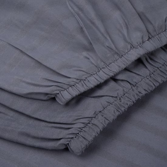 КПБ Grey, Дуэт , 50х70, простыня 200х200х30 . DOMTEKC