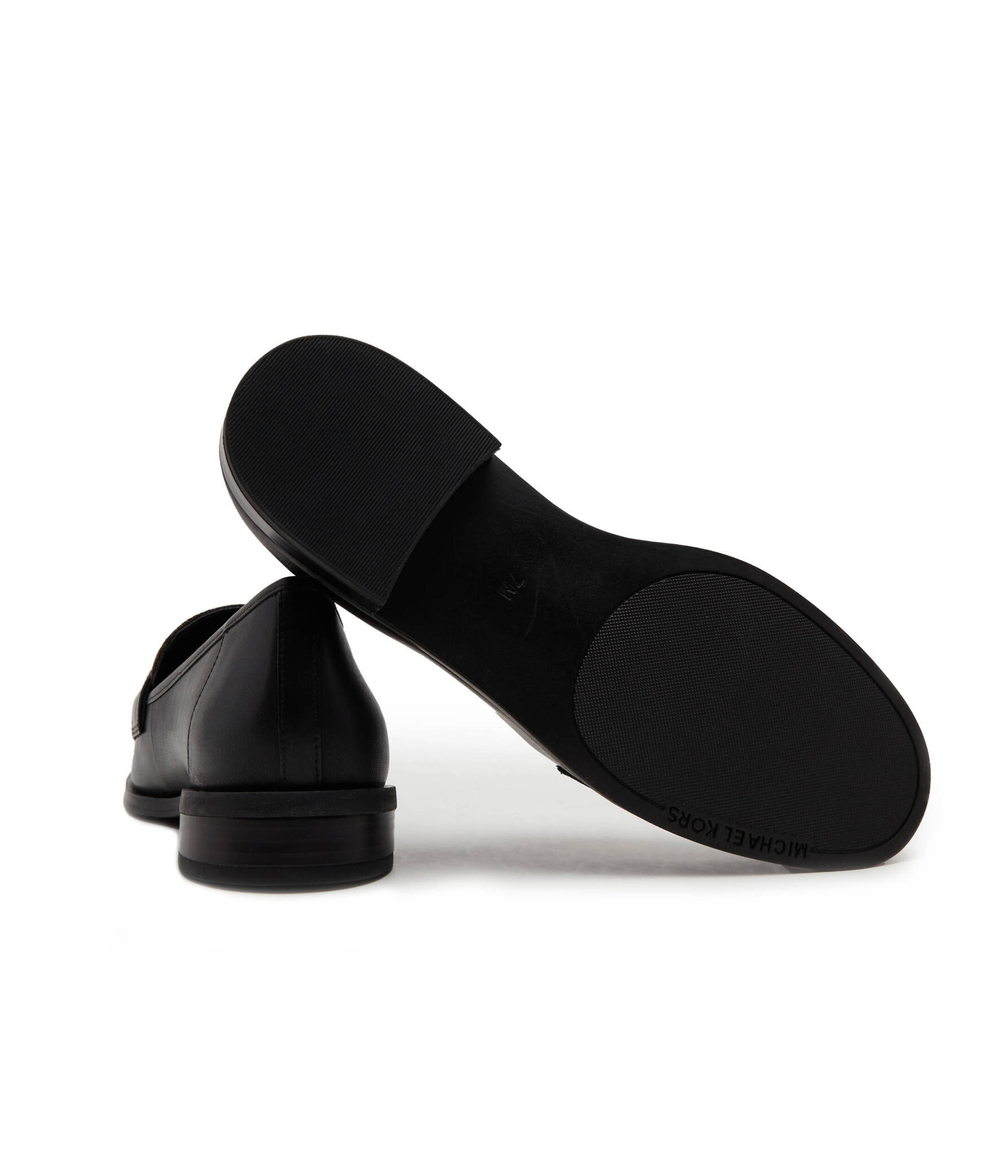 Кожаные мокасины Michael Kors - черный(40F3TGFP2L)