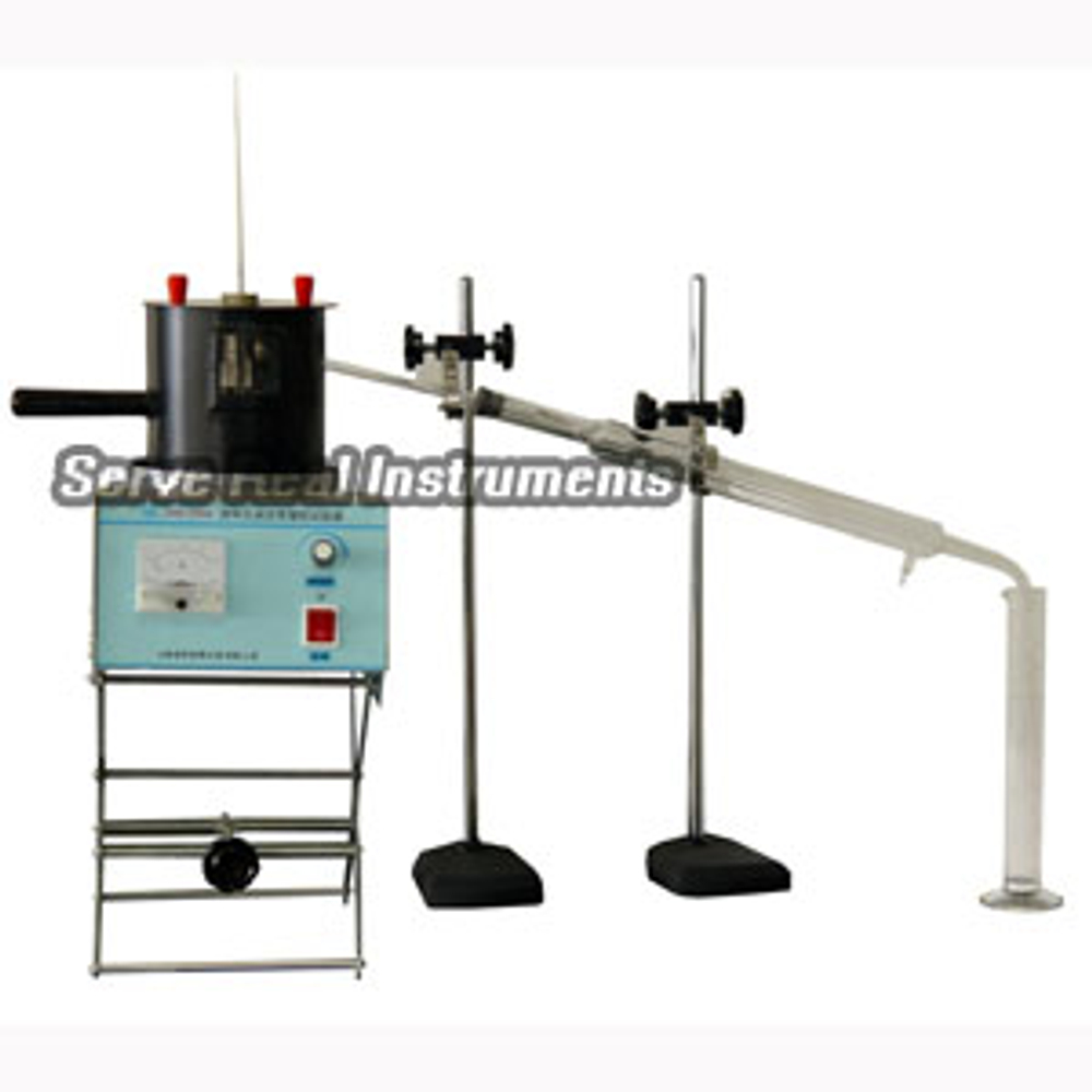 Liquid petroleum asphalt distillation range tester