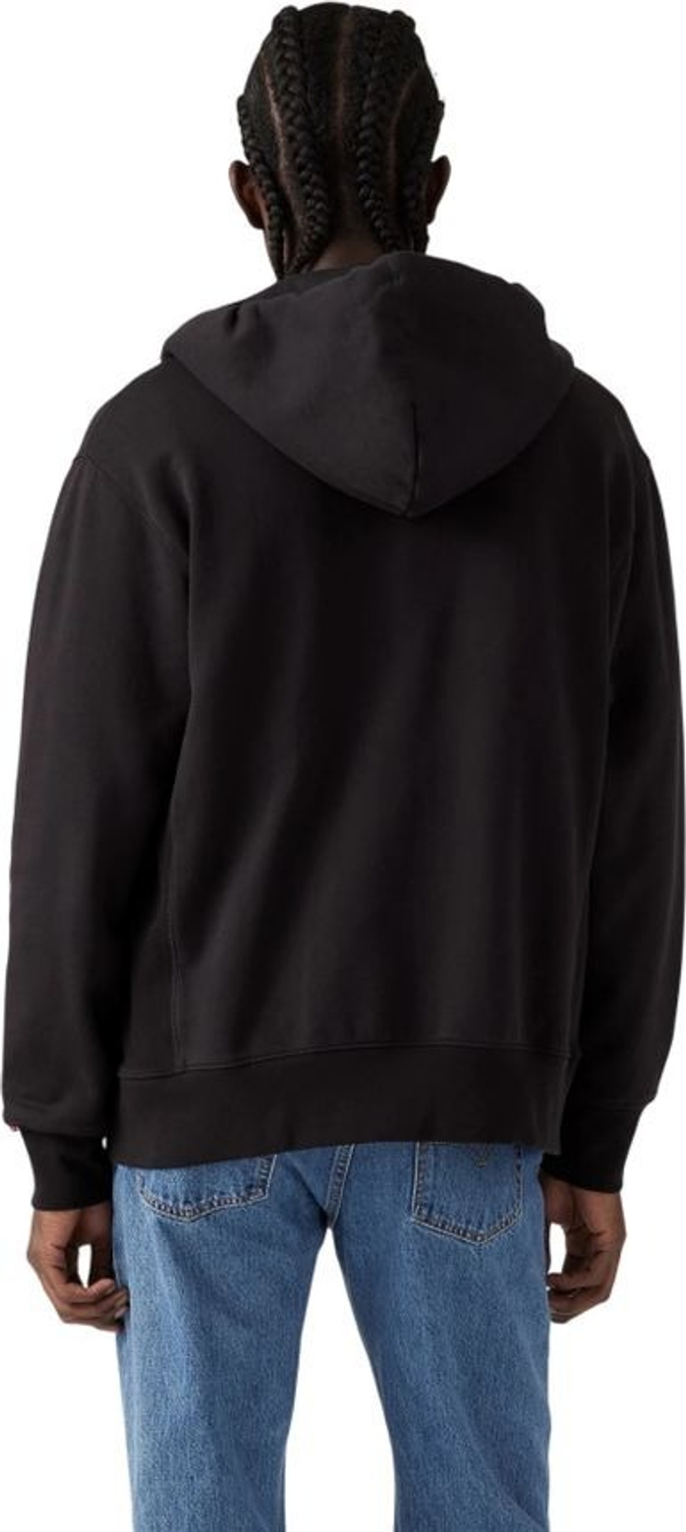 Толстовка мужская LEVI'S AUTHENTIC FULL ZIP BLACK AGATE GARMENT D