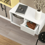Комбинация для хранения - EKET IKEA/ ЭКЕТ ИКЕА,  105х70 см,   желтый/белый