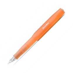 Ручка перьевая KAWECO FROSTED Sport мандариновая с пером M (10001849)