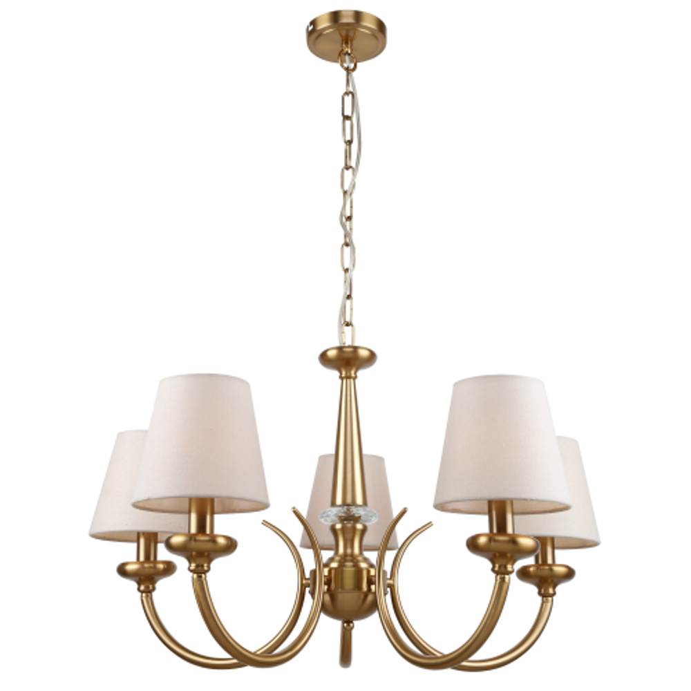 Люстра Rivoli Carissa 2073-305 5 х Е14 40 Вт классика