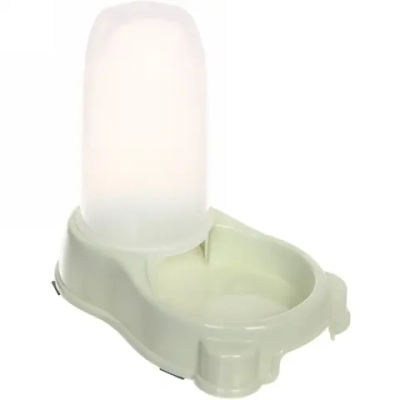 Автокормушка пластиковая «Колор-Один дома» 27,5*17,57*25см 1,2л цвет нежно-зеленый