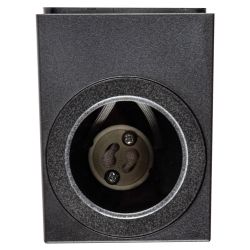 UUL-P41A 6W-GU10 IP65 BLACK Светильник уличный. под лампу GU10. Архитектурный накладной. Корпус черный. TM Uniel
