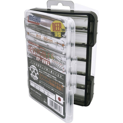 Коробка для рыболовных принадлежностей Meiho REVERSIBLE D-86 Black