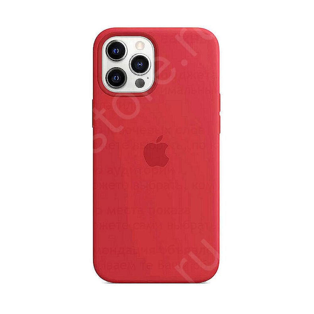 Чехол для iPhone Apple iPhone 11 Pro Max Silicone Case RED