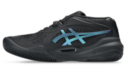 Мужские кроссовки теннисные Asics Gel-Resolution X Clay Night Energy - black/prism blue