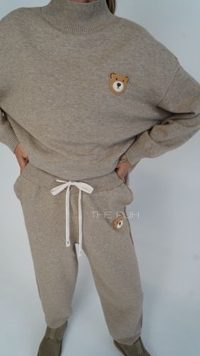 Костюм женский Мишка бежевый
