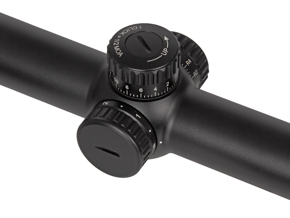 Прицел Gaut Obsidian 1-8x24, сетка 62 (Half MD), 1/2 МОА