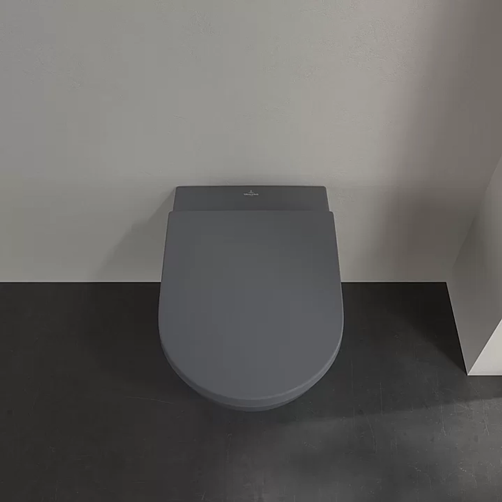 Унитаз подвесной Villeroy&Boch Subway 2.0 5614R0I4 графит