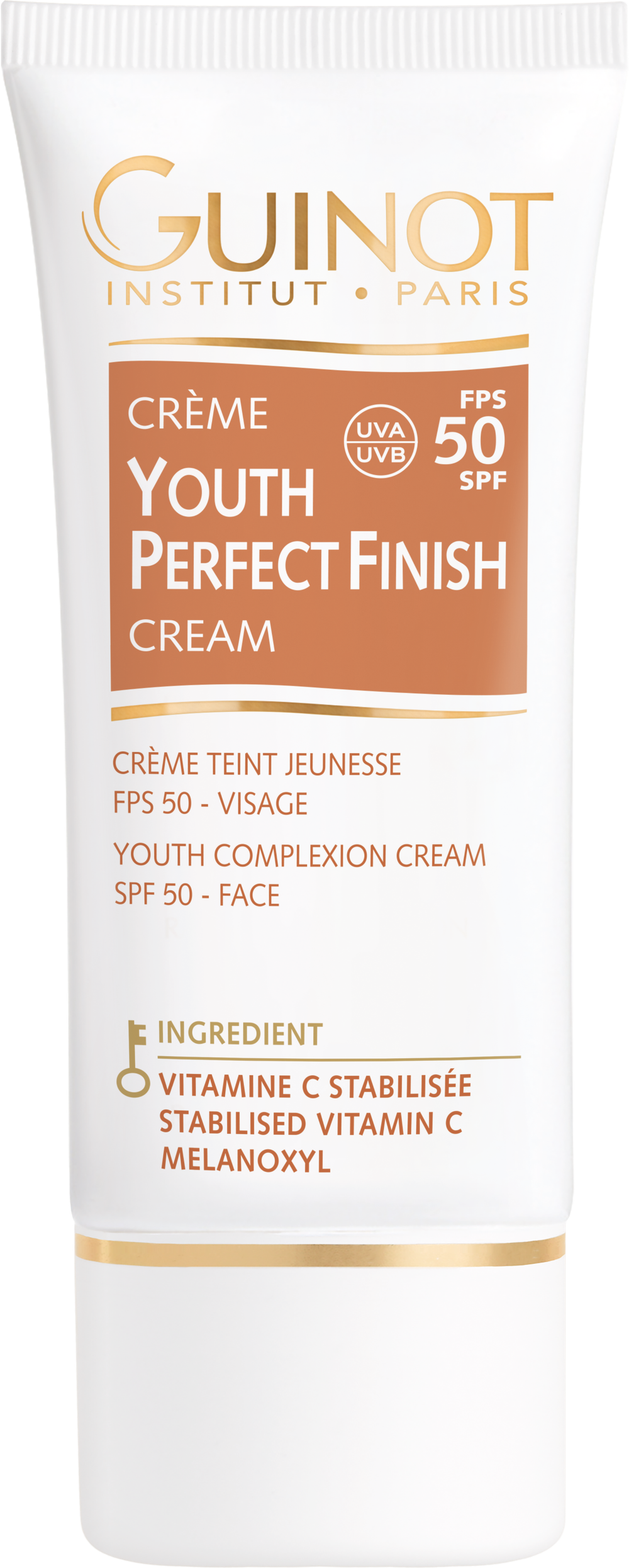 Crème Youth Perfect Finish SPF 50 Мультифункциональный омолаживающий тонирующий крем, который предназначен для ухода за кожей любого типа и любого возраста для выравнивания цвета лица и защиты от преждевременного старения
