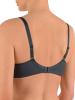 Серый бюстгальтер на косточках со змеиным принтом (Размер: 85D) (Цвет: серый)