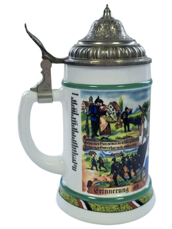 Пивная кружка Германии BMF "Резервиста" (Вильгельм III)