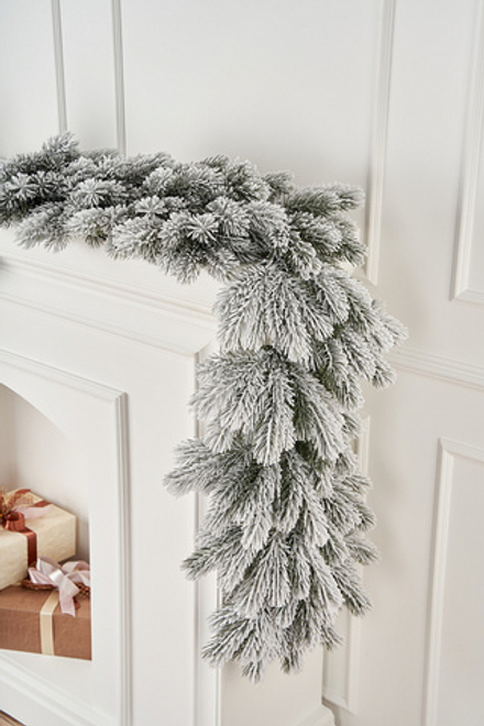 Гирлянда рождественская Императрица заснеженная