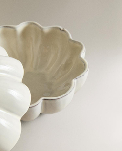 ZARA HOME БАНКА ДЛЯ ХРАНЕНИЯ «ЧЕСНОК», КРЕМОВЫЙ