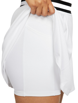 Теннисная юбка Nike Court Dri-Fit Heritage Tennis Skirt - белый